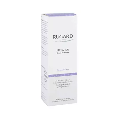 RUGARD Loção corporal reparadora com ureia a 10%, 200 ml