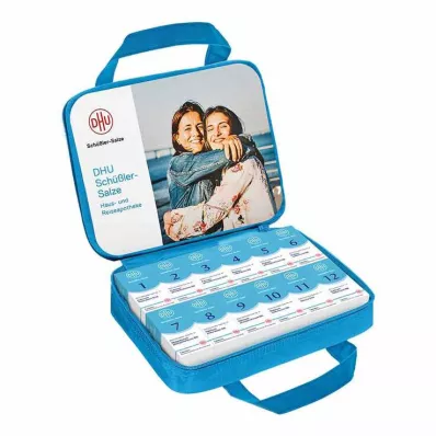 DHU Schüßler-Salz pequeno kit de primeiros socorros para casa e viagem, 1 unidade