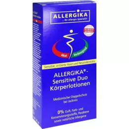 ALLERGIKA loção corporal Duo sensível, 2X200 ml