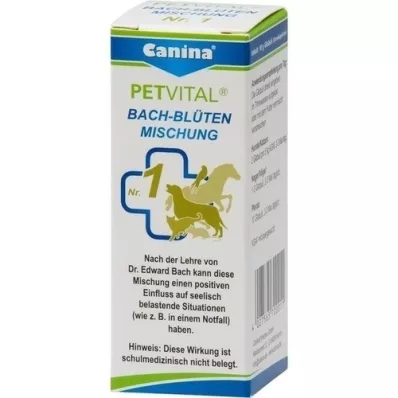 PETVITAL Florais de Bach N.º 1 Globules vet., 10 g