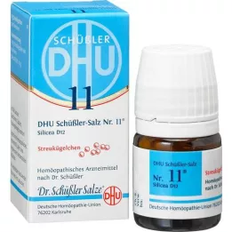 BIOCHEMIE DHU 11 Silicea D 12 glóbulos, 10 g