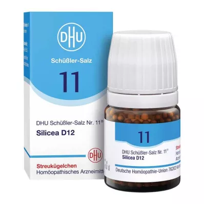 DHU Sal de Schüßler No. 11 glóbulos Silicea D12, 10 g