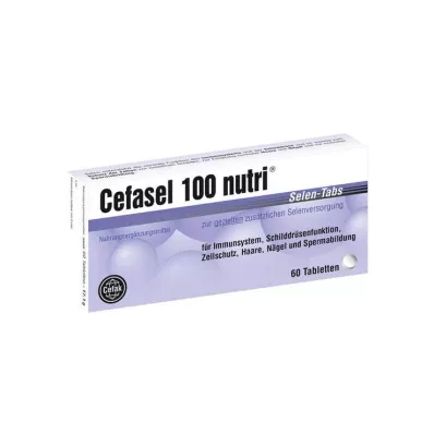 CEFASEL 100 nutri selénio em comprimidos, 60 unid CEFASEL 100 nutri selénio em comprimidos, 60 unid