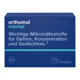 ORTHOMOL grânulos/cápsulas mentais 15 dias combinados, 1 P
