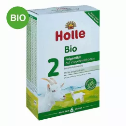 HOLLE Leite de transição biológico 2 à base de leite de cabra em pó, 400 g