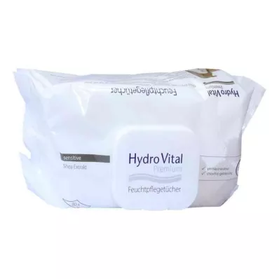 HYDROVITAL Toalhetes húmidos com karité, 80 unid