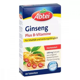 ABTEI Ginseng Plus B-Vitaminas Comprimidos, 40 Cápsulas