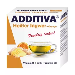 ADDITIVA Gengibre quente + pó de laranja, 120 g