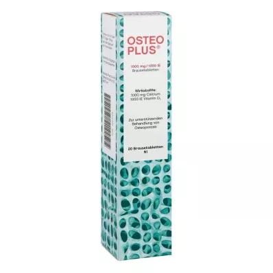 Osteoplus 1000mg/1000 unidades internacionais (20 peças) Osteoplus 1000mg/1000 unidades internacionais (20 peças)