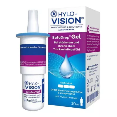 Hylo-Vision Safedrop Gel colírio, 10 ml Hylo-Vision Safedrop Gel colírio, 10 ml