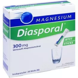 MAGNESIUM DIASPORAL 300 mg grânulos, 20 unid