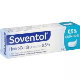 SOVENTOL Acetato de hidrocortisona 0,5% creme, 15 g