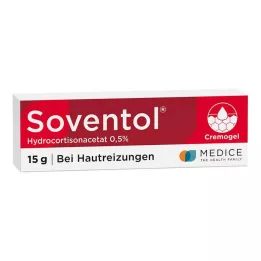 SOVENTOL Acetato de hidrocortisona 0,5% creme, 15 g