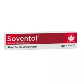 SOVENTOL Acetato de hidrocortisona 0,5% creme, 30 g