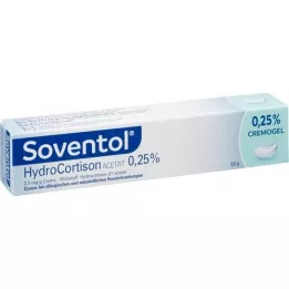 SOVENTOL Acetato de hidrocortisona 0,25% creme, 50 g