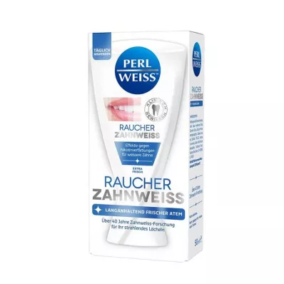 PERLWEISS Pasta de dentes branqueadora para fumadores, 50 ml