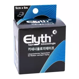 KINESIOLOGIE Fita Elyth 5 cmx5 m preta, 1 pc