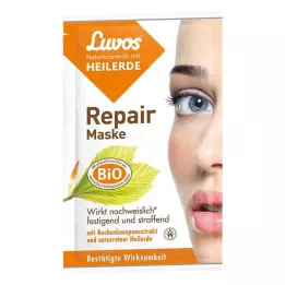 LUVOS Máscara reparadora de argila cicatrizante cosméticos naturais, 2X7,5 ml