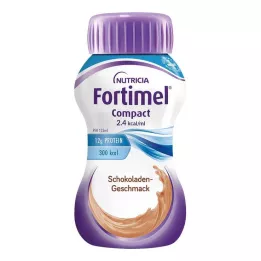 FORTIMEL Compacto 2.4 Sabor a chocolate, 4X125 ml