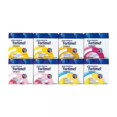 FORTIMEL Caixa de mistura compacta 2.4 8X4X125 ml FORTIMEL Caixa de mistura compacta 2.4 8X4X125 ml