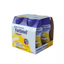 FORTIMEL Compacto 2.4 sabor banana, 4X125 ml