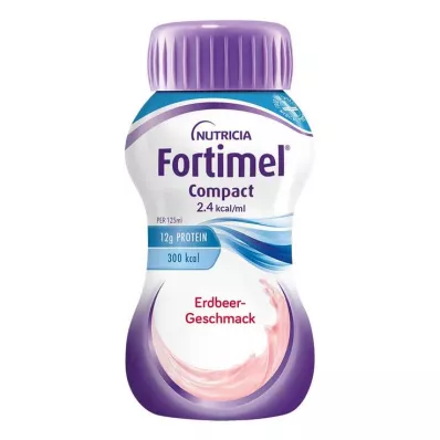 FORTIMEL Compacto 2.4 Sabor a morango, 4X125 ml