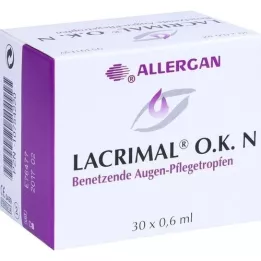 LACRIMAL O.K. N colírio, 30X0,6 ml