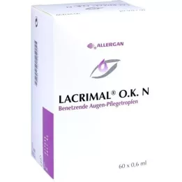 LACRIMAL O.K. N colírio, 60X0,6 ml