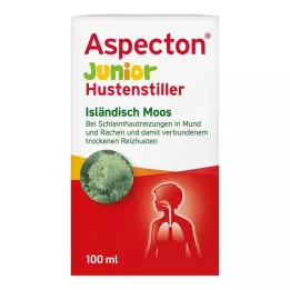ASPECTON Sumo de musgo islandês, 100 ml, supressor de tosse Junior