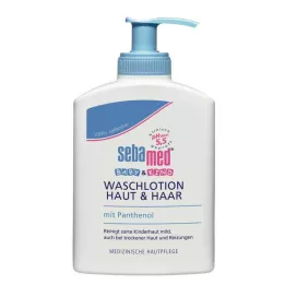 SEBAMED BABY & KIND Loção de limpeza da pele & Cabelo, 200 ml