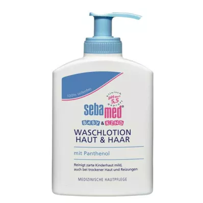 SEBAMED BABY &amp; KIND Loção de limpeza da pele &amp; Cabelo, 200 ml