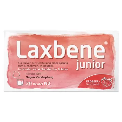 Laxbene júnior 30x4 g pó para crianças dos 6 meses aos 8 anos, 30X4 g