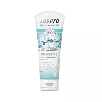 Lavera Base Creme para Pés Sensíveis, 75 ml Lavera Base Creme para Pés Sensíveis, 75 ml