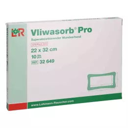 VLIWASORB Pro superabsorb.comp.sterile 22x32 cm, 10 unid