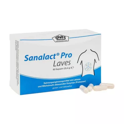 SANALACT Cápsulas Pro Laves, 60 unidades SANALACT Cápsulas Pro Laves, 60 unidades