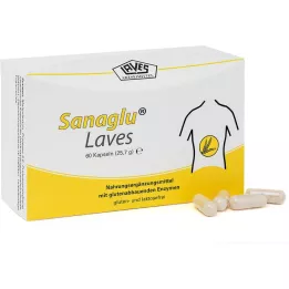 SANAGLU Laves Capsules, 60 Cápsulas