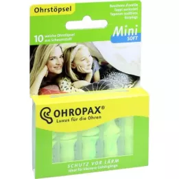 OHROPAX mini rolha de espuma macia, 10 peças