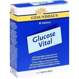 GESUNDHAUS Glucose Vital Tablets, 90 Cápsulas
