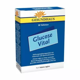 GESUNDHAUS Glucose Vital Tablets, 90 Cápsulas