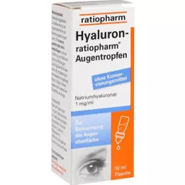 HYALURON-RATIOPHARM Colírio para os olhos, 10 ml