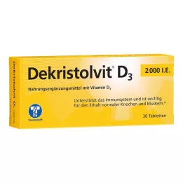 DEKRISTOLVIT D3 2.000 U.I. Comprimidos, 30 unid