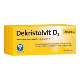 DEKRISTOLVIT D3 2.000 U.I. Comprimidos, 90 unid