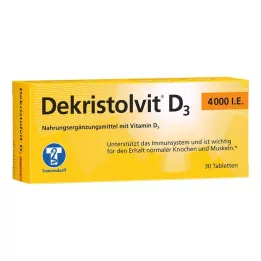DEKRISTOLVIT D3 4.000 U.I. Comprimidos, 30 unid