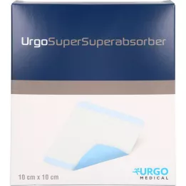 URGOSUPERSUPERABSORBER Ligadura de 10x10 cm, 10 unidades