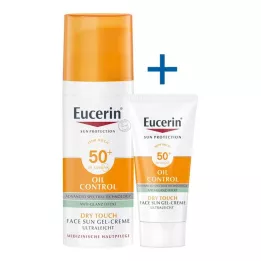 EUCERIN Sun Gel-Creme Oil Contr.Anti-Gl.Eff.SPF50+, 50 ml