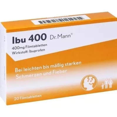 IBU 400 comprimidos revestidos por película Dr.Mann, 20 unidades