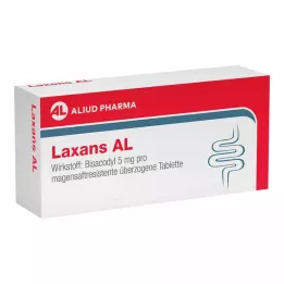 LAXANS AL Comprimidos com revestimento entérico, 10 unidades