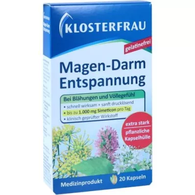 KLOSTERFRAU Cápsulas de relaxamento gastrointestinal, 20 unid