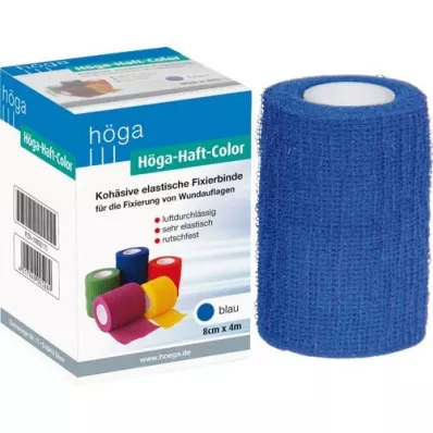 HÖGA-HAFT Fita de fixação colorida 8 cmx4 m azul, 1 pc