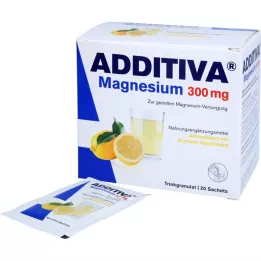 ADDITIVA Magnésio 300 mg N saquetas, 20 unid